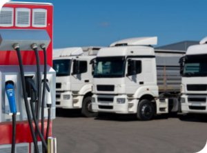 EV fleet and charger